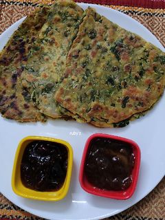 মেথি পরাঠা (Methi paratha recipe in Bengali) রেসিপির প্রধান ছবি