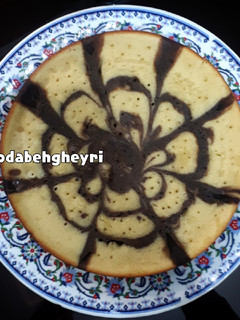 عکسی از دستور کیک زبرا (بدون فر)