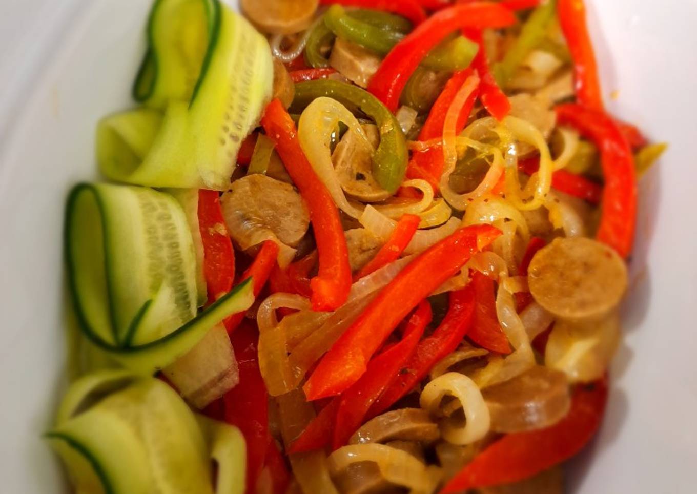 Veggie stir-fry