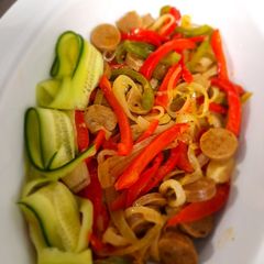 A picture of Veggie stir-fry.