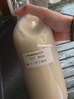 Foto resep 151. Homemade Soy Milk/ Susu kacang kedelai (Vegan, Gluten Free)