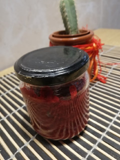 Una foto de Mermelada de Frutas Rojas sin azúcar