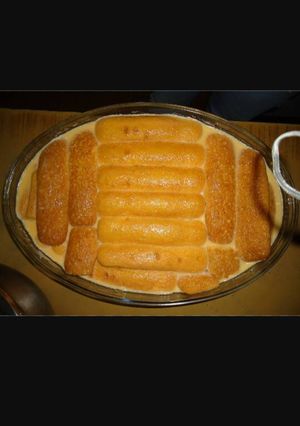 Una foto de Postre vainilla