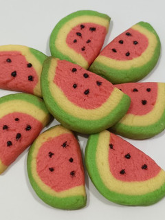 Foto resep Watermelon Cookies (Kukis Semangka)