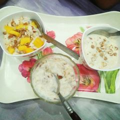 A picture of Chaval Rabri Kheer.