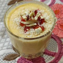 A picture of Mango lassi.