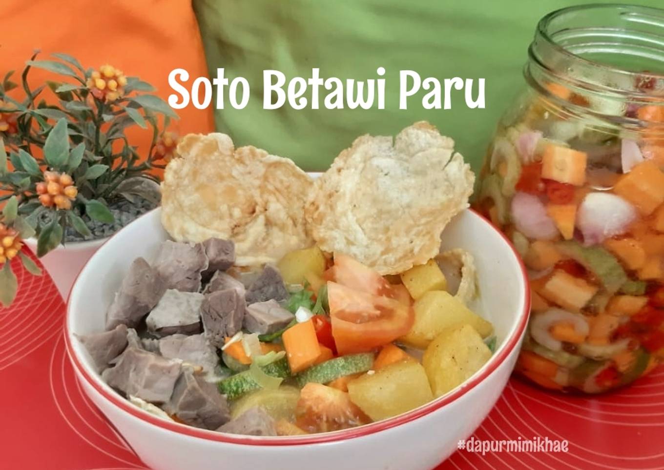 1. Soto betawi paru