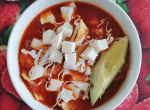 Una foto de Sopa de tortilla 🤩🥣