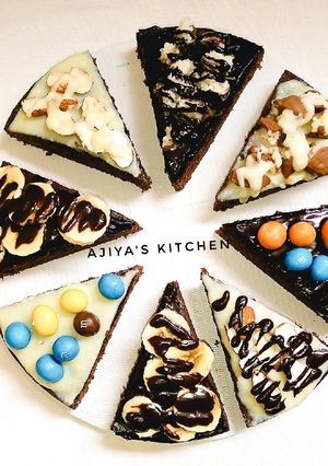 A picture of Brownie Pizza.