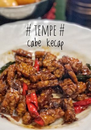Foto resep Tempe cabe kecap