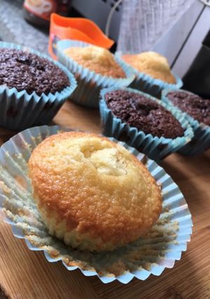 Una foto de Cupcakes de chocolate 🍫