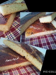 صورة لوصفة خبز الدار بالسميد فقط