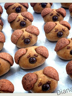 Foto resep Coffee Doggie Cookies