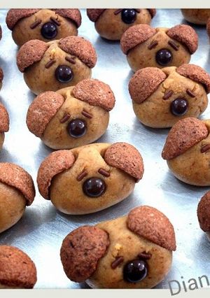 Foto resep Coffee Doggie Cookies