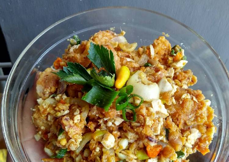 Cumi masak telur asin