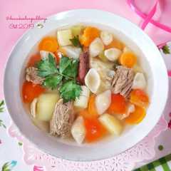 Sop Daging Makaroni রেসিপির প্রধান ছবি