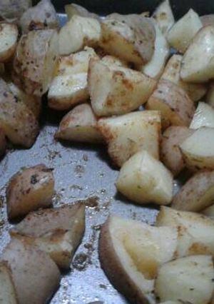 Una foto de Papas al romero