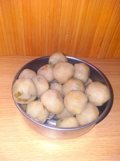 Foto resep Cilok isi sosis pedas