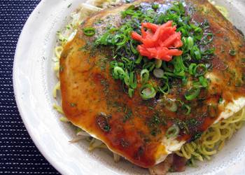 Easiest Way to Make Appetizing HiroshimaStyle Okonomiyaki