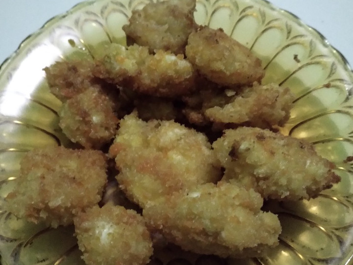 Cara Membuat Camilan Mudah: Nugget telur/ Telur Crispy Yang Enak