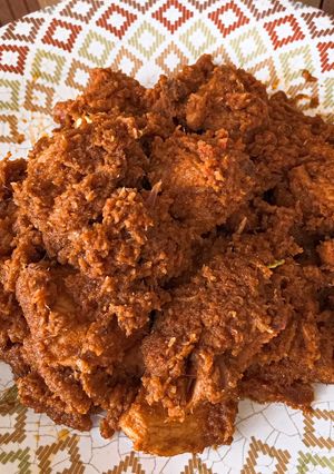 Foto resep Rendang Ayam Pedas