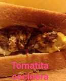 Sándwich de machaca con huevo