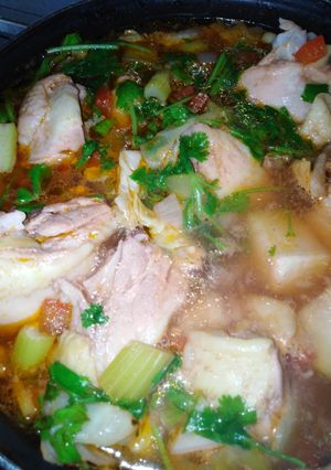 Una foto de Caldito de pollo