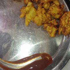 Aloo pakoda A picture of Aloo pakoda.
