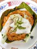 থাই ভাপা মাছের কারি (Thai steamed fish curry / Hor Mok Pla)