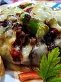 HONGOS Rellenos de Carne picada y Espárragos...!