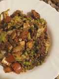 Ensaladas con costillas adobadas