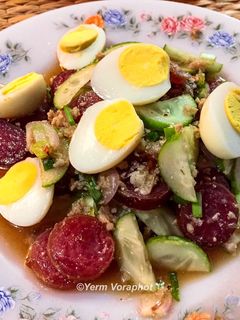รูปของ ยำกุนเชียงไข่นก