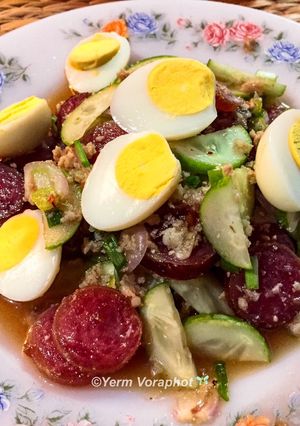 รูปของ ยำกุนเชียงไข่นก
