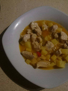 Una foto de Guiso de pollo