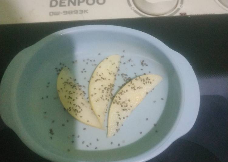 Resep 4. buah segar potong (pir) yang Bikin Ngiler