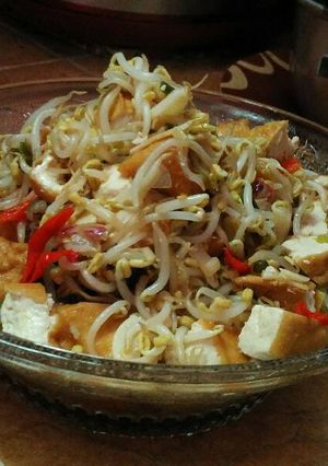 Foto resep Tumis tauge tahu