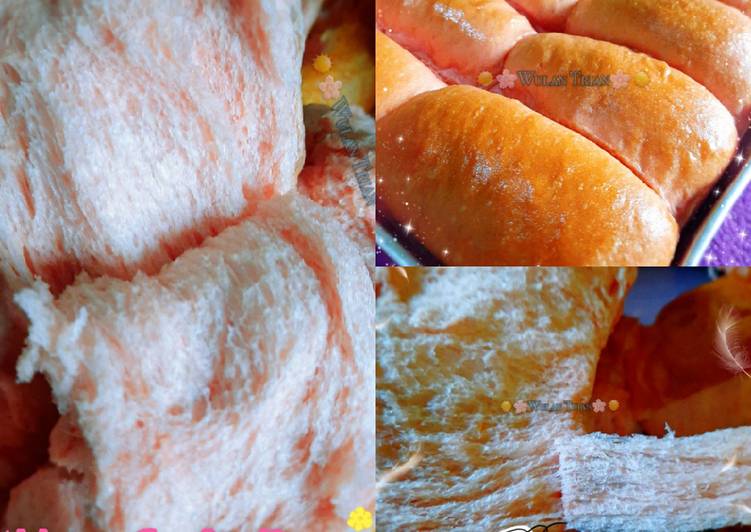 Cara Siapkan saat makan malamKiller Toast Hokkaido Strawberry Milk..Super soft