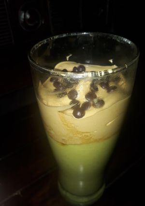 Foto resep Dalgona Coffee with Avocado Juice