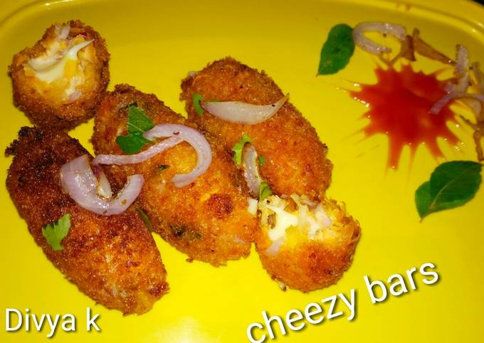 Cheezy bars Recipe