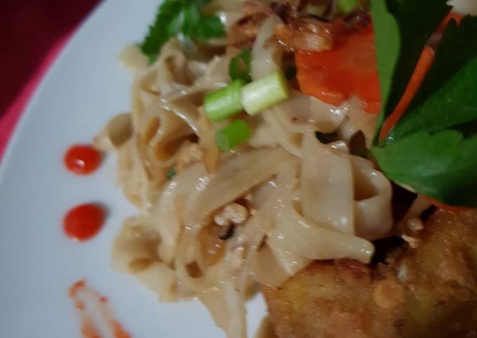Cara Memasak Kwetiaw ft gurame crispy Yang Enak