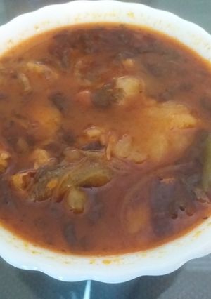 हलवाई स्टाइल आलू चना की सब्जी(halwai style aloo chane ki sabzi recipe in hindi) रेसिपी मुख्य फोटो