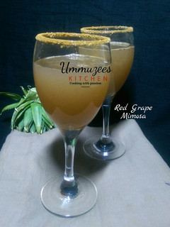 A picture of Red Grape Mimosa.