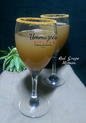 A picture of Red Grape Mimosa.