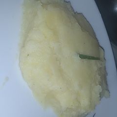 A picture of Mashed potatoes.
