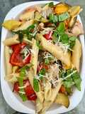Grilled Summer Veggie Pasta with Chicken