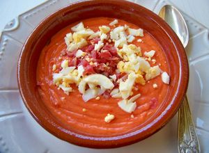 Una foto de Salmorejo