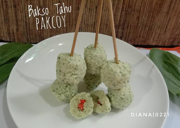 Bagaimana Membuat Bakso Tahu Pakcoy, Sempurna