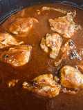 Pollo a la SoleraSalsa para acompañar el pollo