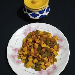 Vegetable Paneer A picture of Vegetable Paneer.