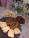 Ketan goreng magicom